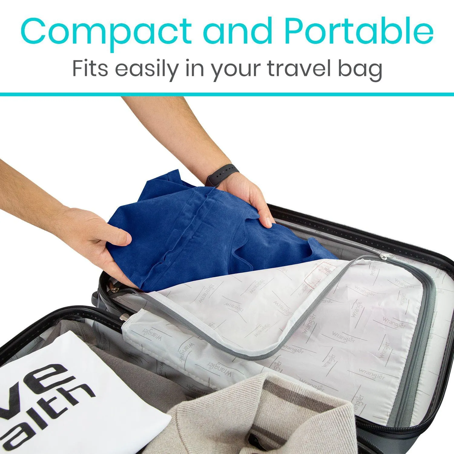 Vive Health Xtra-Comfort Headrest Travel Pillow