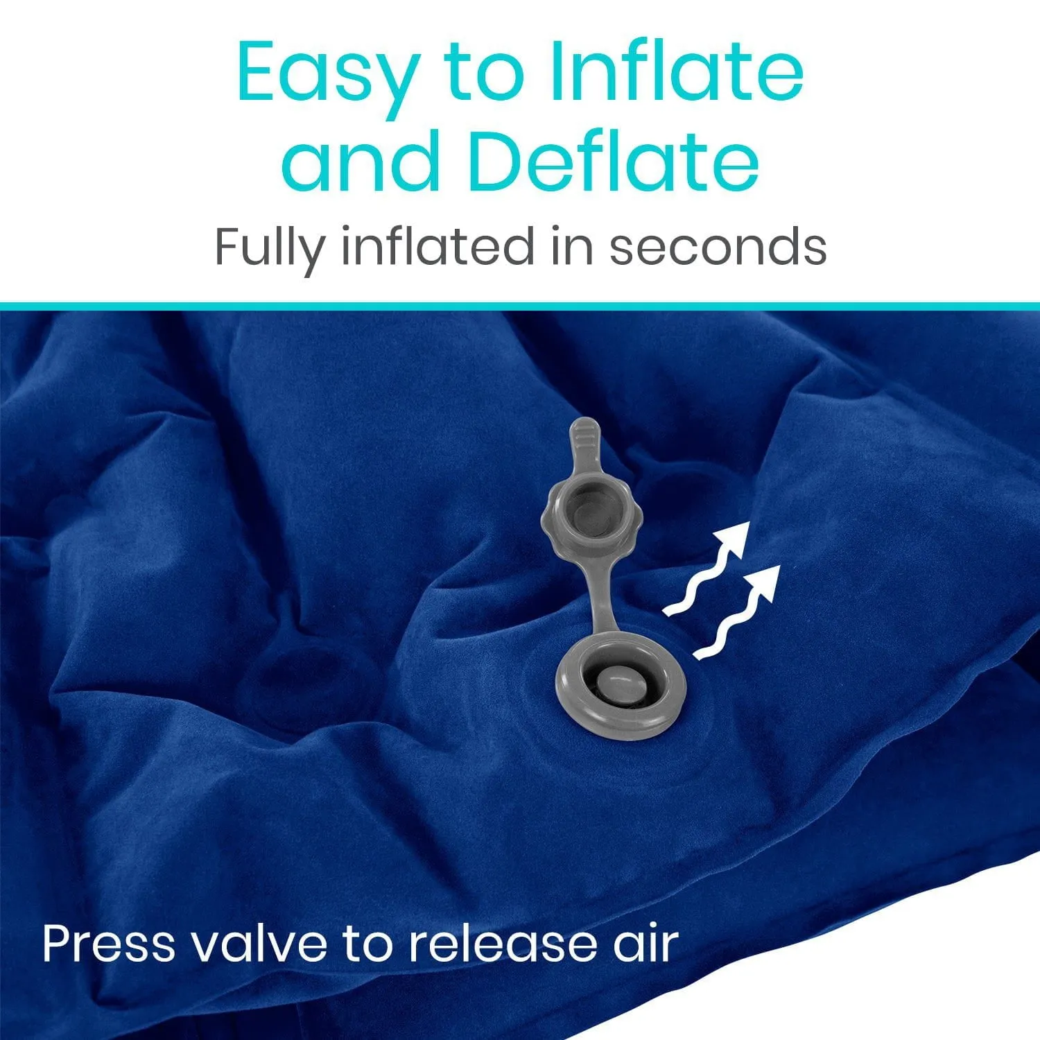 Vive Health Xtra-Comfort Headrest Travel Pillow