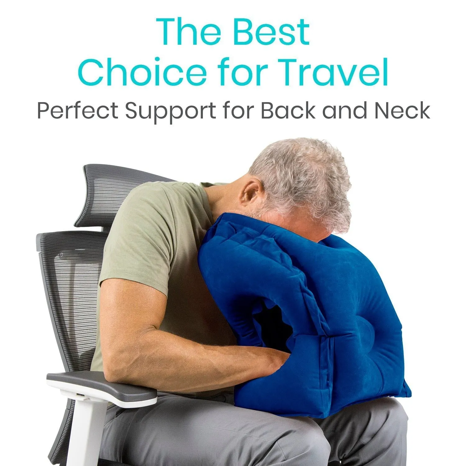 Vive Health Xtra-Comfort Headrest Travel Pillow