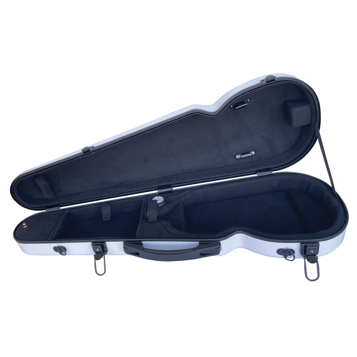 Vivo Polycarbonate Shaped Violin Case 3/4 Textured White