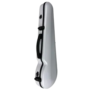 Vivo Polycarbonate Shaped Violin Case 3/4 Textured White