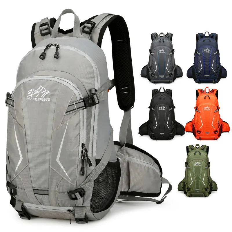 Water Resistant Outdoor Camping Backpack with Reflective Stripe