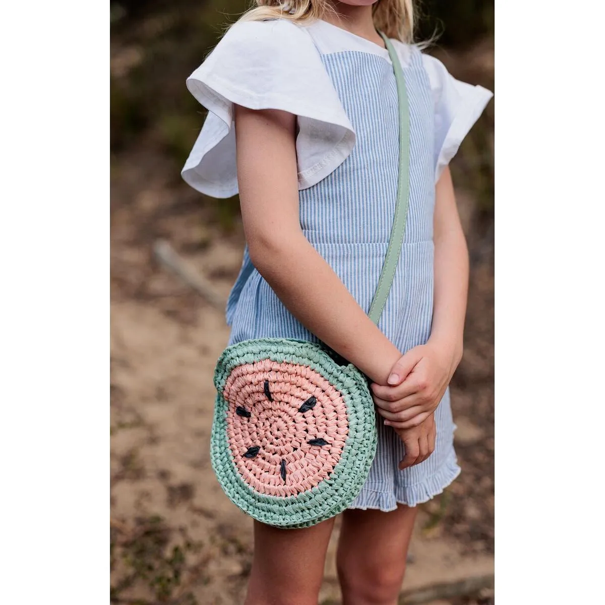 Watermelon Straw Bag