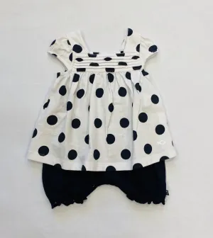 Weekend A La Mer Polka Dot Romper