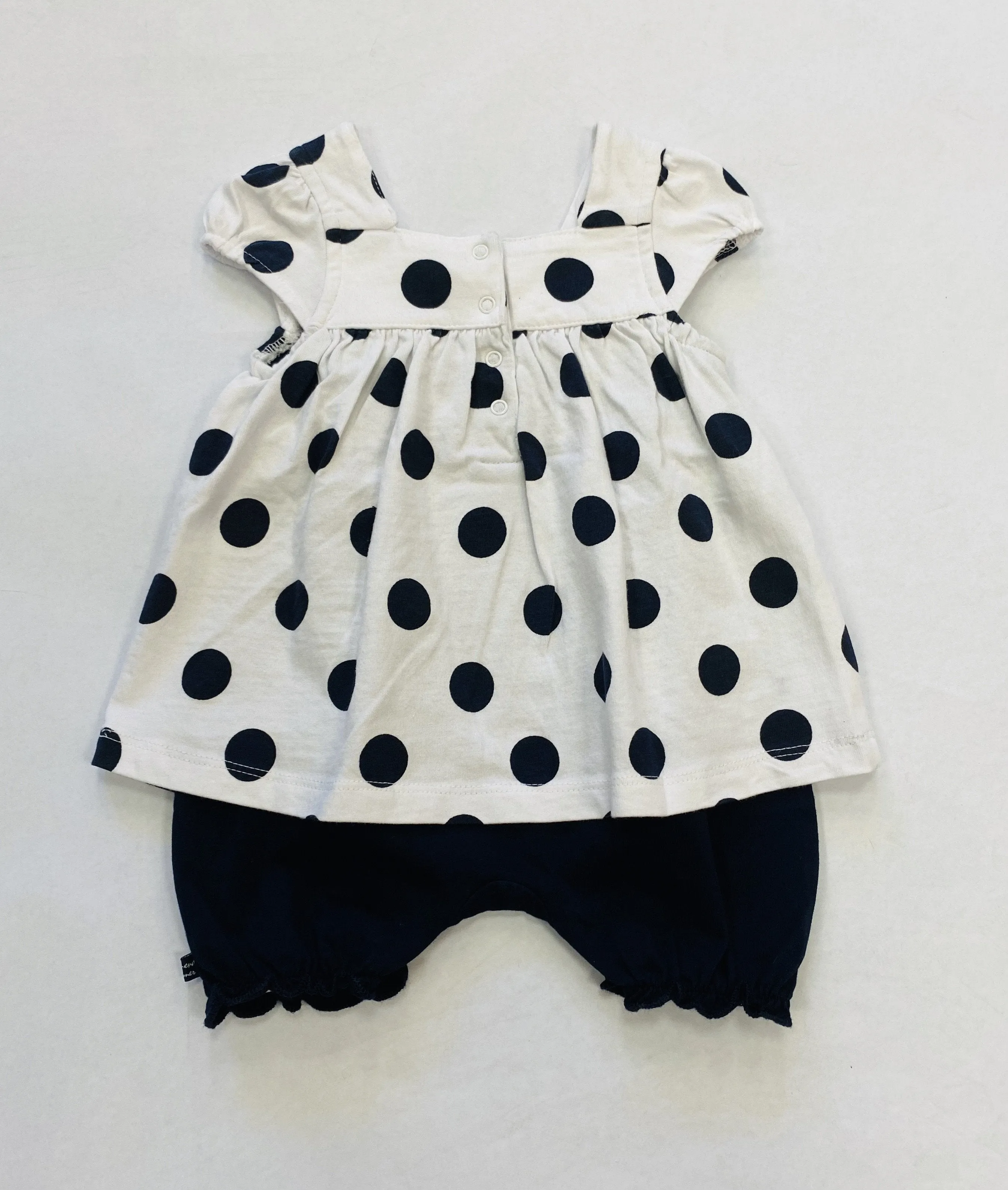 Weekend A La Mer Polka Dot Romper
