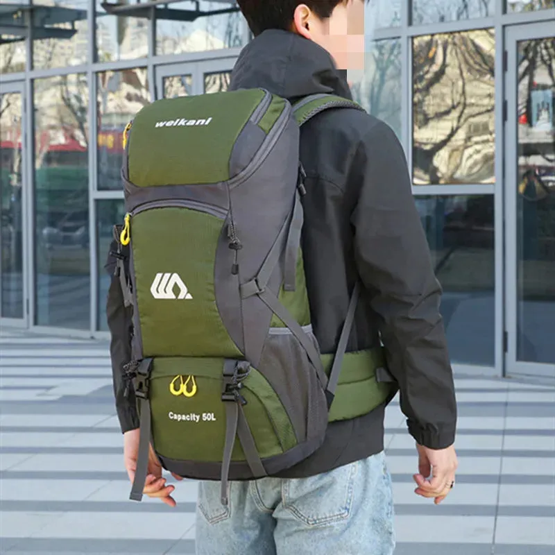 Welkani Outdoor Sports 50L Hiking Backpack: Versatile and Durable for Your Adventures