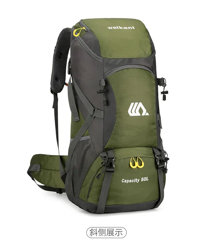 Welkani Outdoor Sports 50L Hiking Backpack: Versatile and Durable for Your Adventures