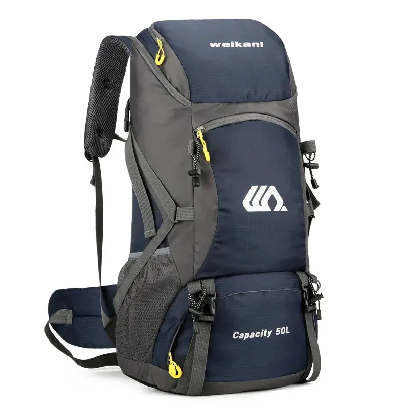 Welkani Outdoor Sports 50L Hiking Backpack: Versatile and Durable for Your Adventures