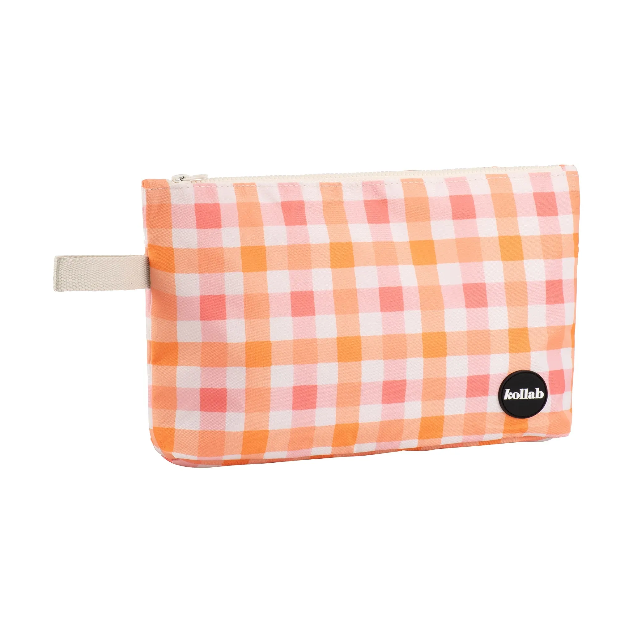 Wet Bag Watermelon Peach Check