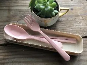 Wheat Straw Reusable Cutlery Set