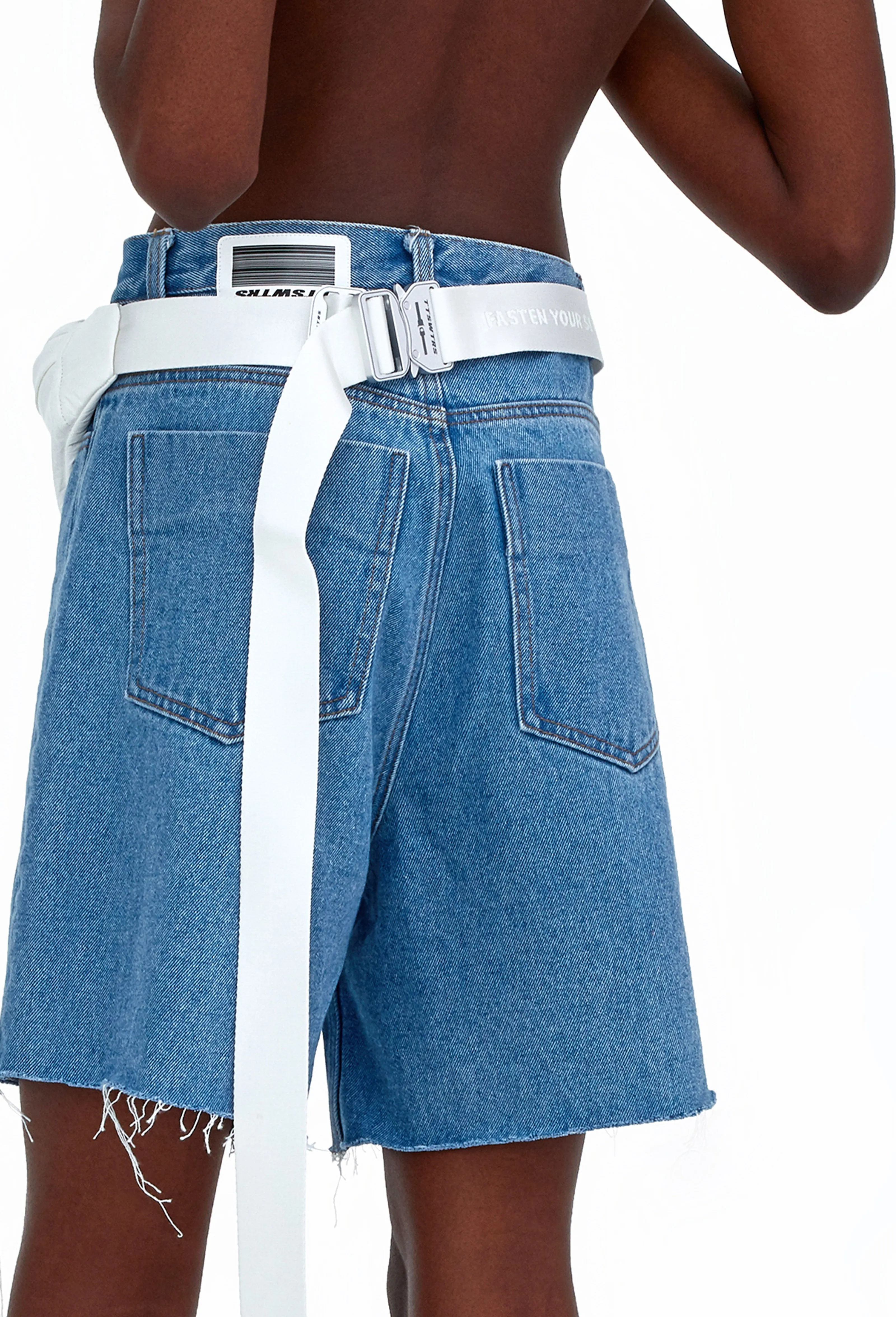 White belt bag
