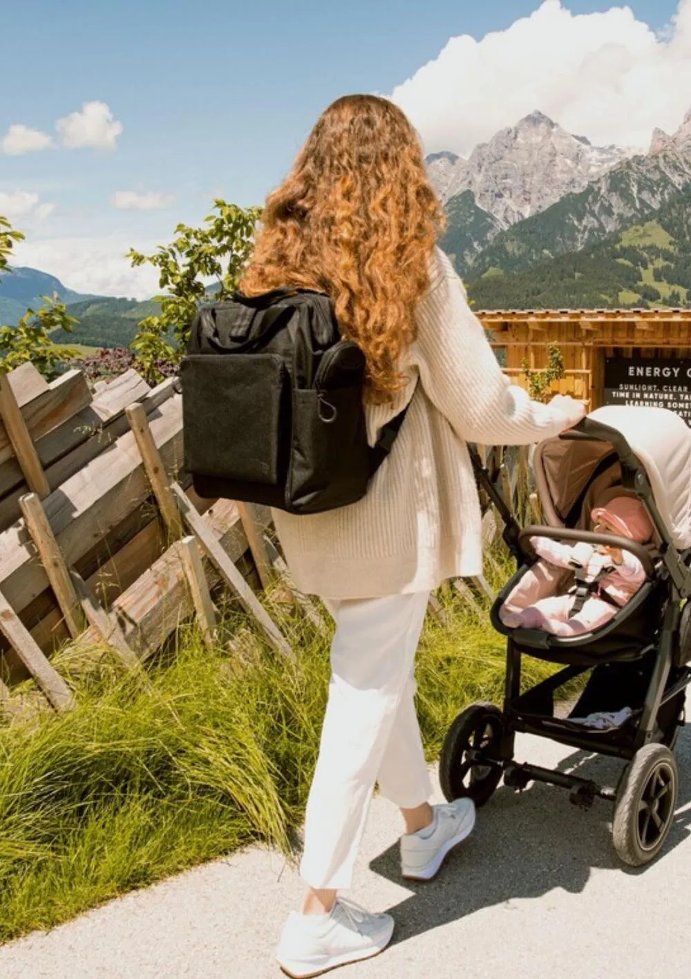 Wickeltasche premium anthrazit