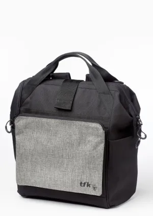 Wickeltasche premium grau