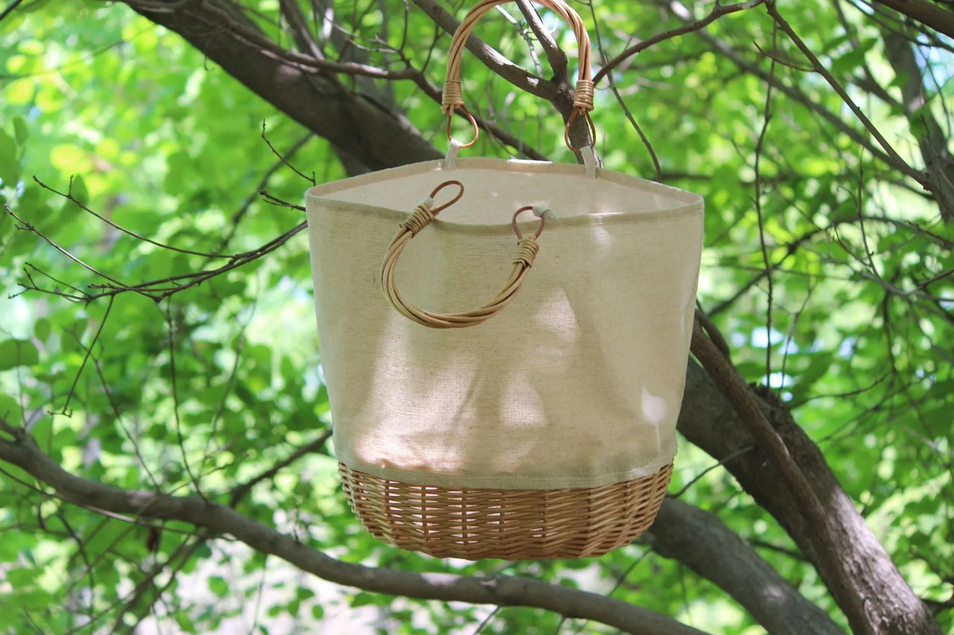 Wicker Stitching Net Red with The Bag Female Summer Bag Beach Bag