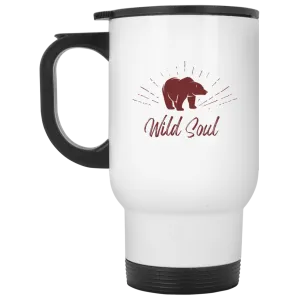 Wild Soul - 14 oz. White Travel Mug