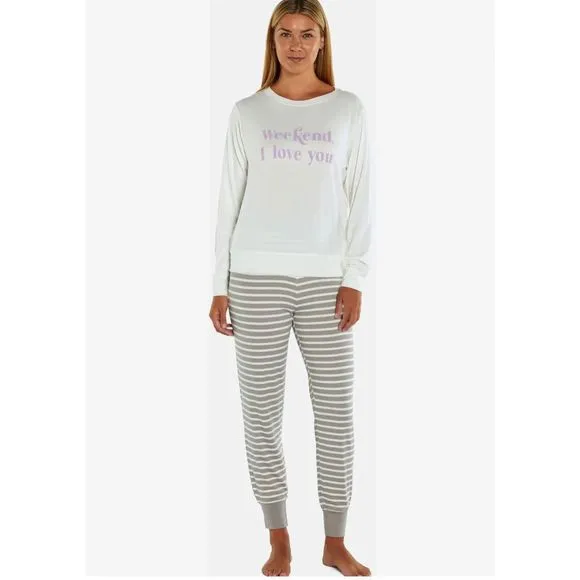 Wildfox Weekend I Love You Set Size M