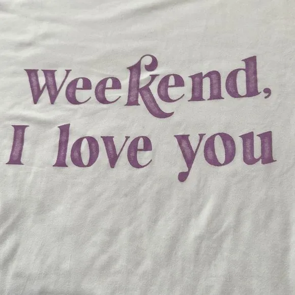 Wildfox Weekend I Love You Set Size M