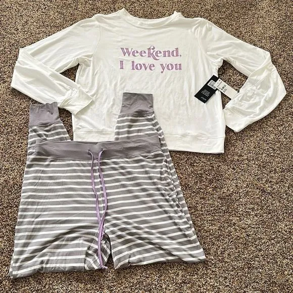 Wildfox Weekend I Love You Set Size M