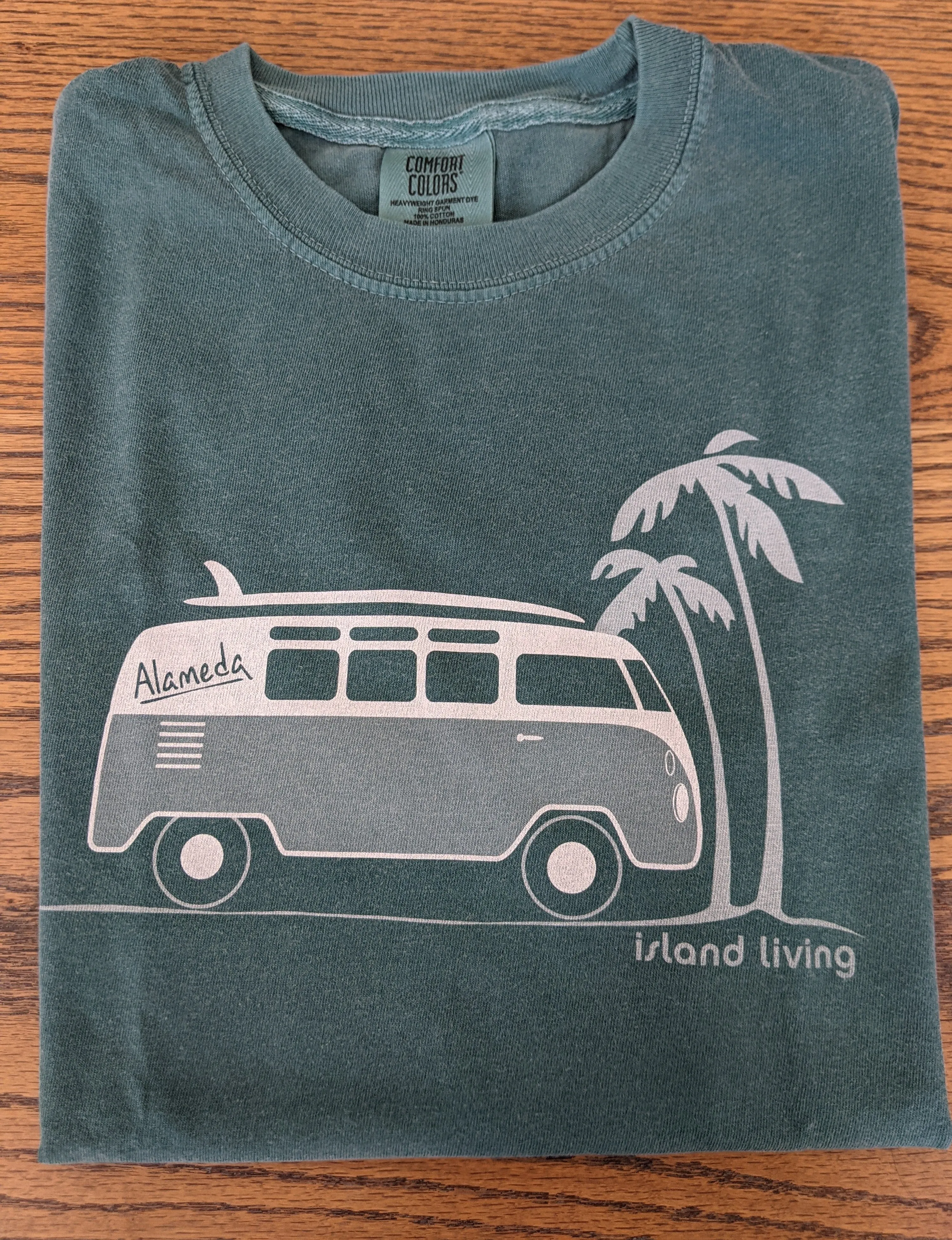 WKND BUS PIGMENT DYED TEE
