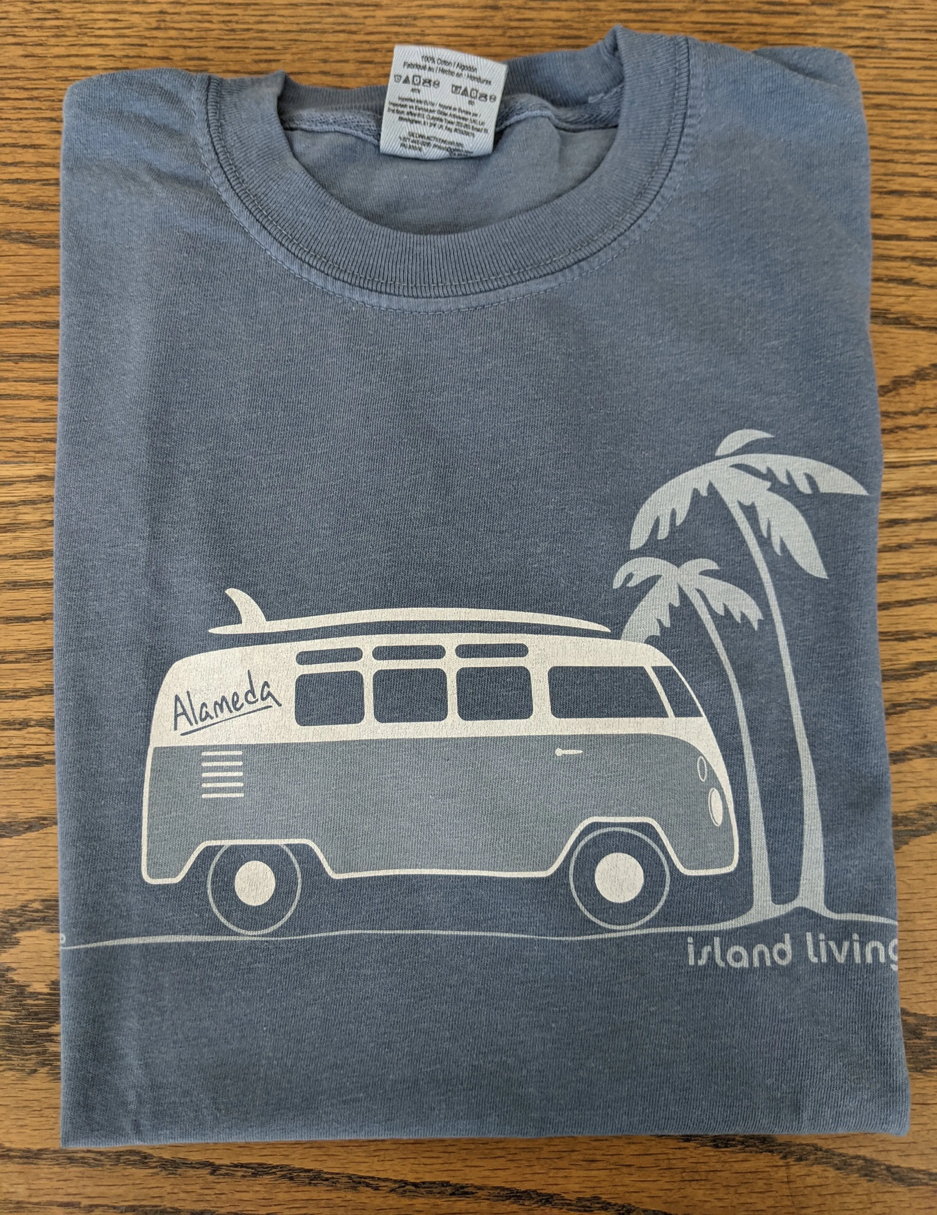 WKND BUS PIGMENT DYED TEE