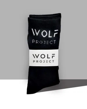 Wolf Project Socks - Black