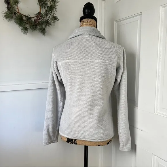 Women's Patagonia Re-Tool Snap-T Fleece Pullover (Raw Linen White X-Dye)