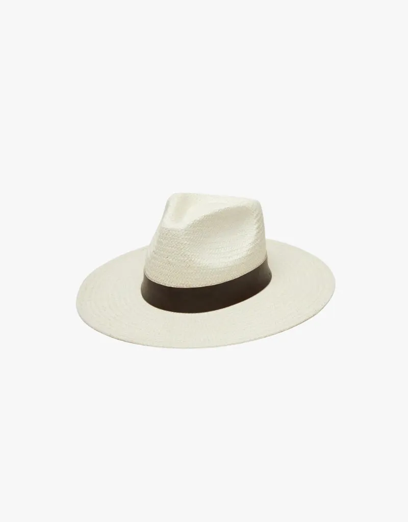 Wyeth Slater Hat in Ivory