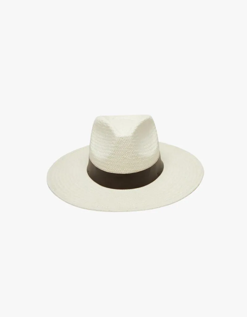 Wyeth Slater Hat in Ivory