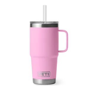 Yeti Rambler 25oz Straw Mug