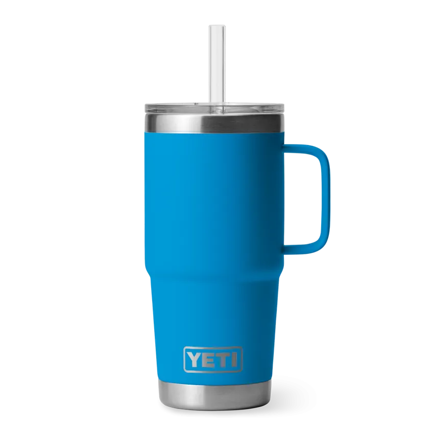 Yeti Rambler 25oz Straw Mug