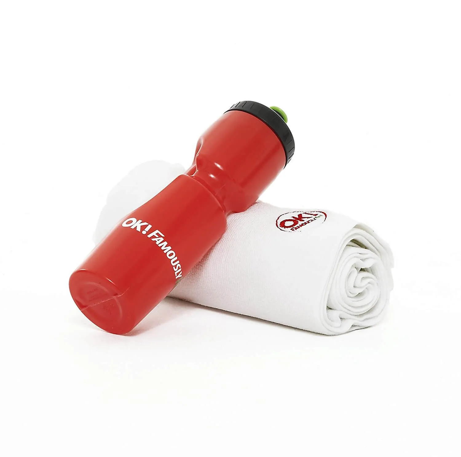 York OK! Famously Fit Towel and Drinks Bottle Set