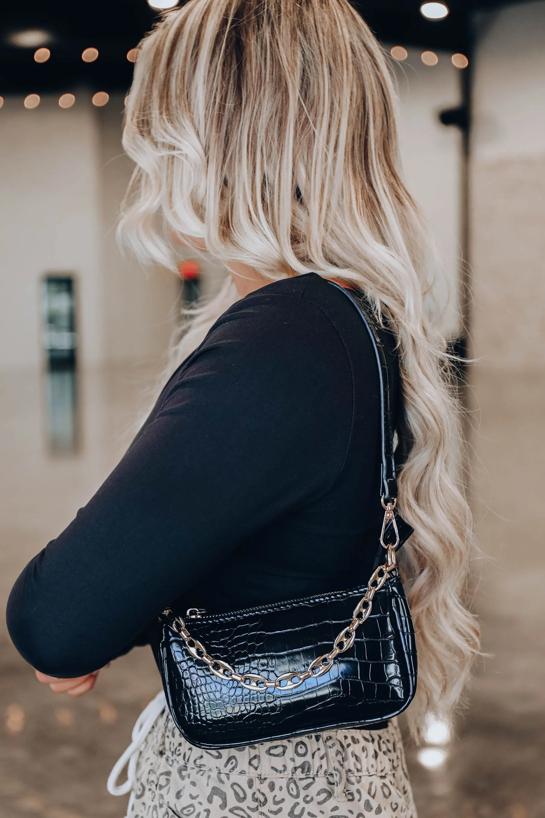 You're All I Want Bag - Black