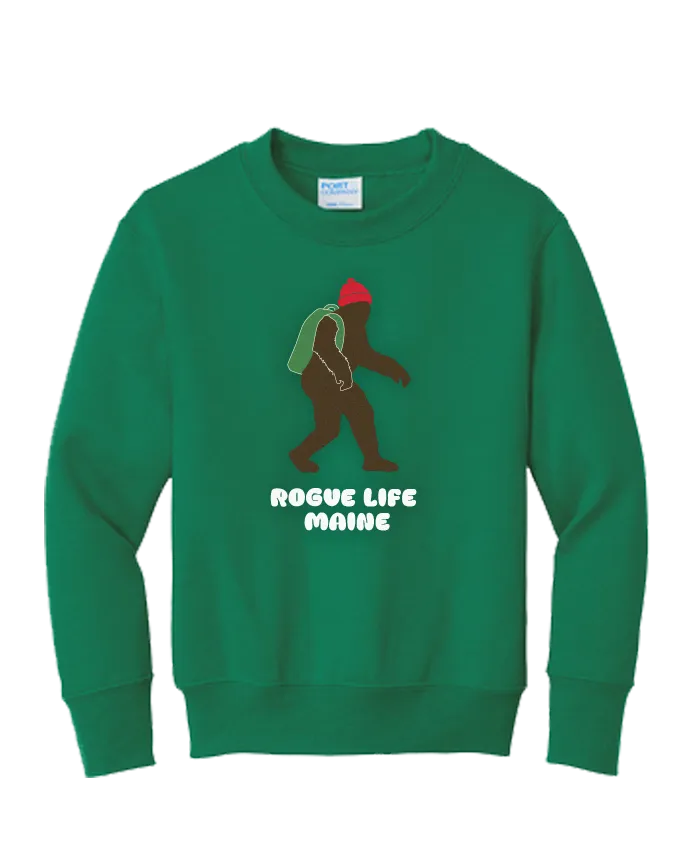 Youth Backpack Bigfoot Crewneck