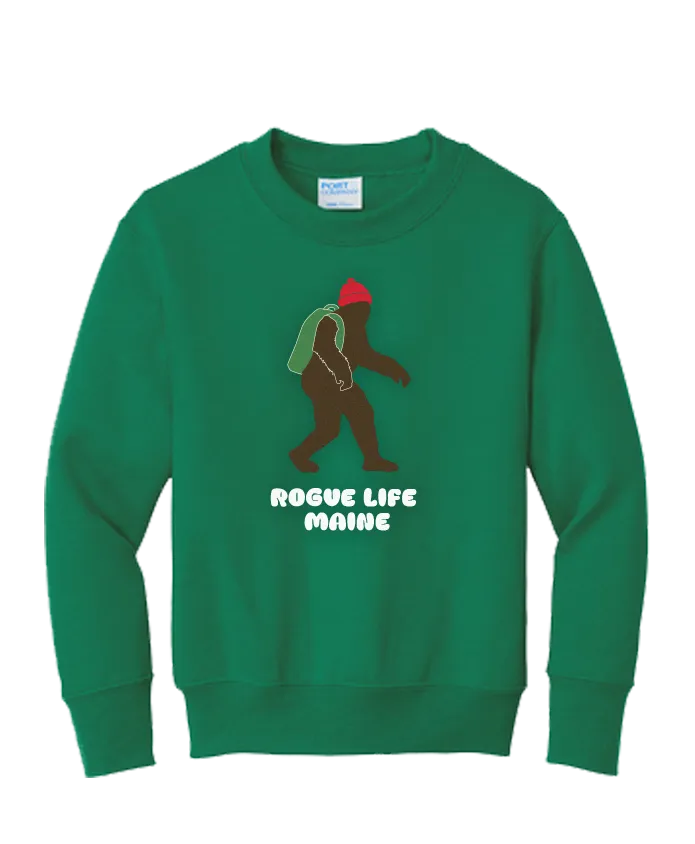 Youth Backpack Bigfoot Crewneck
