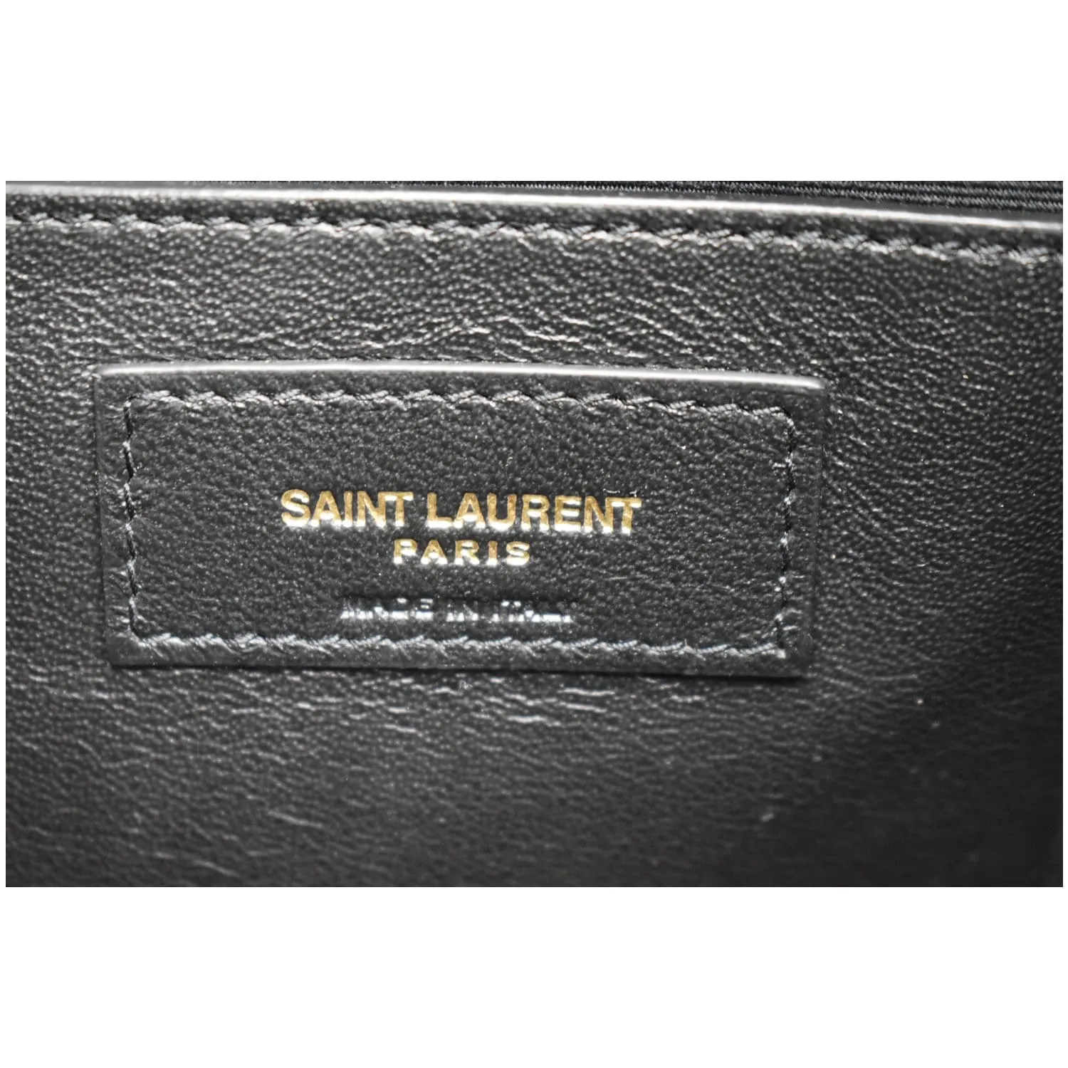 YVES SAINT LAURENT Talitha Medium Leather Bucket Crossbody Bag White