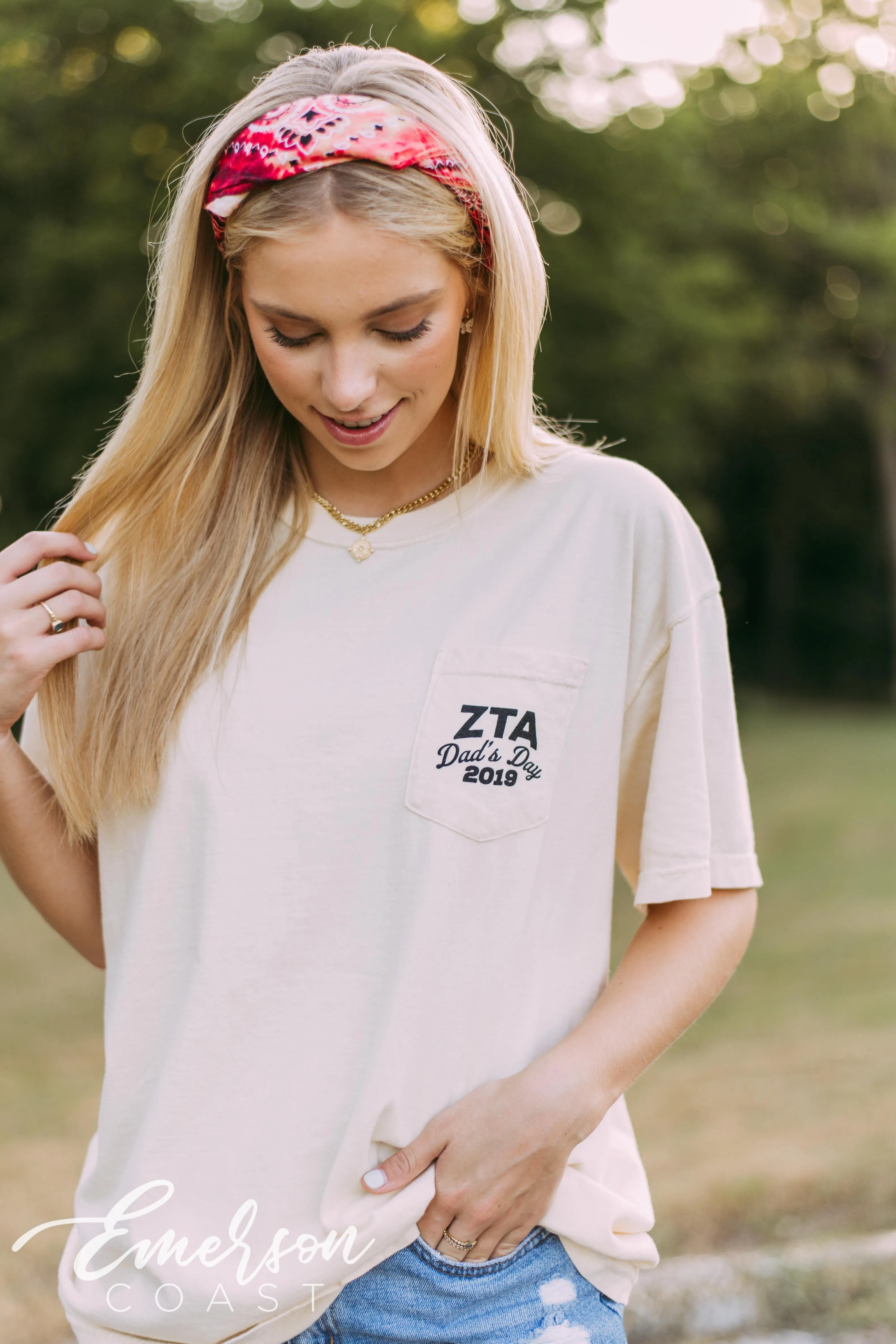 Zeta Dads Day Dodgeball Tournament Tee